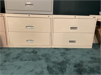 Pair of Filing Cabinets