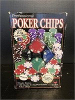 Professional Poker Chips in Original Box
