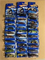 Lot of 30 Hot Wheels Cars in Original Packaging