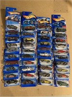 Lot of 40 Hot Wheels Cars in Original Packaging