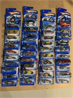Lot of 40 Hot Wheels Cars in Original Packages