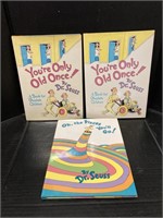 (3) Dr. Seuss books