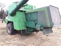 9600 co-op pull type combine "AS IS"