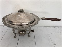 Reed & Barton Silver Plated Chafing dish. As Is