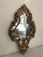 Rococo Gilt Gold Mirror
