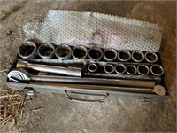 3/4” socket set. up to 2"