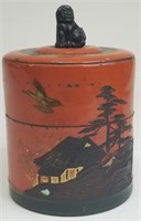 Vintage Ming Cha Tea Decorative Tin
