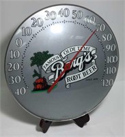 Vintage Barqs Root Beer Dial Thermometer