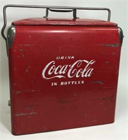 Vintage Coca-Cola Picnic Cooler Acton MFG Co