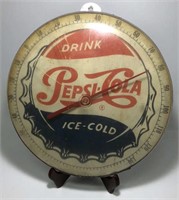 Vintage Pepis-Cola Dial Thermometer