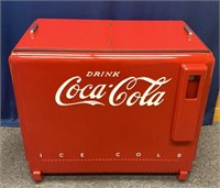 Vintage Restored Coca-Cola Ice Box Cooler