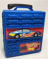 1997 Mattel Hot Wheels Carrying Case & Cars