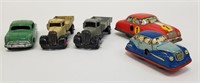 5 Vintage Toy Cars