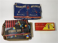 3 Vintage Children’s Board Game Toys