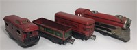 Vintage Marx Tin Litho Train Set