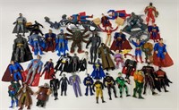 Large Lot of Loose Action Figures Most DC Comic