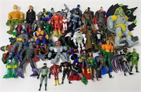 Large Lot of Loose Action Figures Most DC Comic