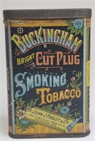 Vintage Buckingham Cut Plug Tobacco Tin