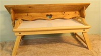 Wood Shelf & Bed Tray
