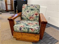 Vintage Koa Arm Chair #2 ( includes cushions)