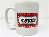 Vintage stock (new)  Love's Bakery coffee mug