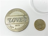 Love's Bakery Anniversary coin/ medal #2
