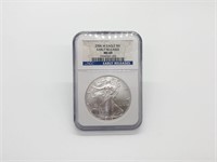 2006 W Silver eagle MS 69 NGC early release