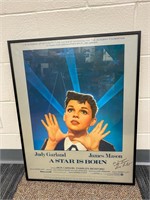 Sidney Luft Signed "A Star is born" framed poster