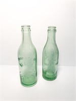 Vintage Maui and Oahu Soda works bottles