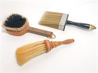 3 Vintage Brushes