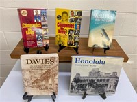 5 Hawaiian Books. Companies we Keep 1&2, Davies,