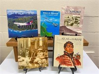 5 Hawaii related books including Hawaiian