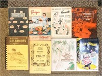 Lot of 8 vintage Hawaiian and other cookbooks