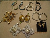 15 Prs. of Costume Earrings