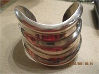 Mexico 925 Bracelet Cuff-69.7 g