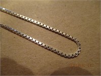 925 Box Style Necklace-10.6 g