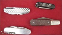 Lot of 16 Assorted Pocket Knives