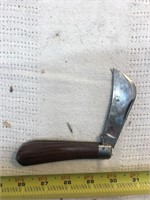 Ka bar single blade knife