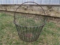 Nice Old Wire Egg Basket