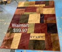 5 ft 1 in x 6' 11" Area Rug