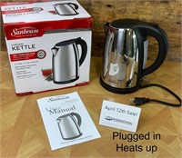 Sunbeam 7 Cup Stainless Steel / Chrome Kettle