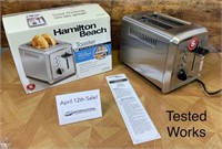 Hamilton Beach Toaster w. Extra Wide Slots