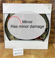 19.6" Diameter Accent Mirror (minor damage)