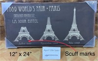 Paris World's Fair Framed Wall Decor