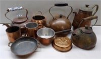 Lot of Copperware
