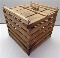 Old Wood Egg Crate