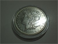 1880  MORGAN SILVER DOLLAR