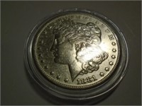 1881 S   MORGAN SILVER DOLLAR