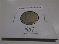 1902 LIBERTY V NICKEL