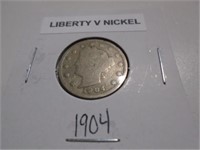 1904 LIBERTY V NICKEL